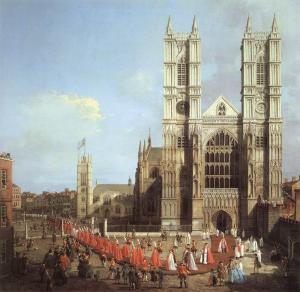 Canaletto, Westminster Abbey (1749)